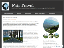 Tablet Screenshot of fairtravelblog.com